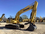 Used Excavator in yard for Sale